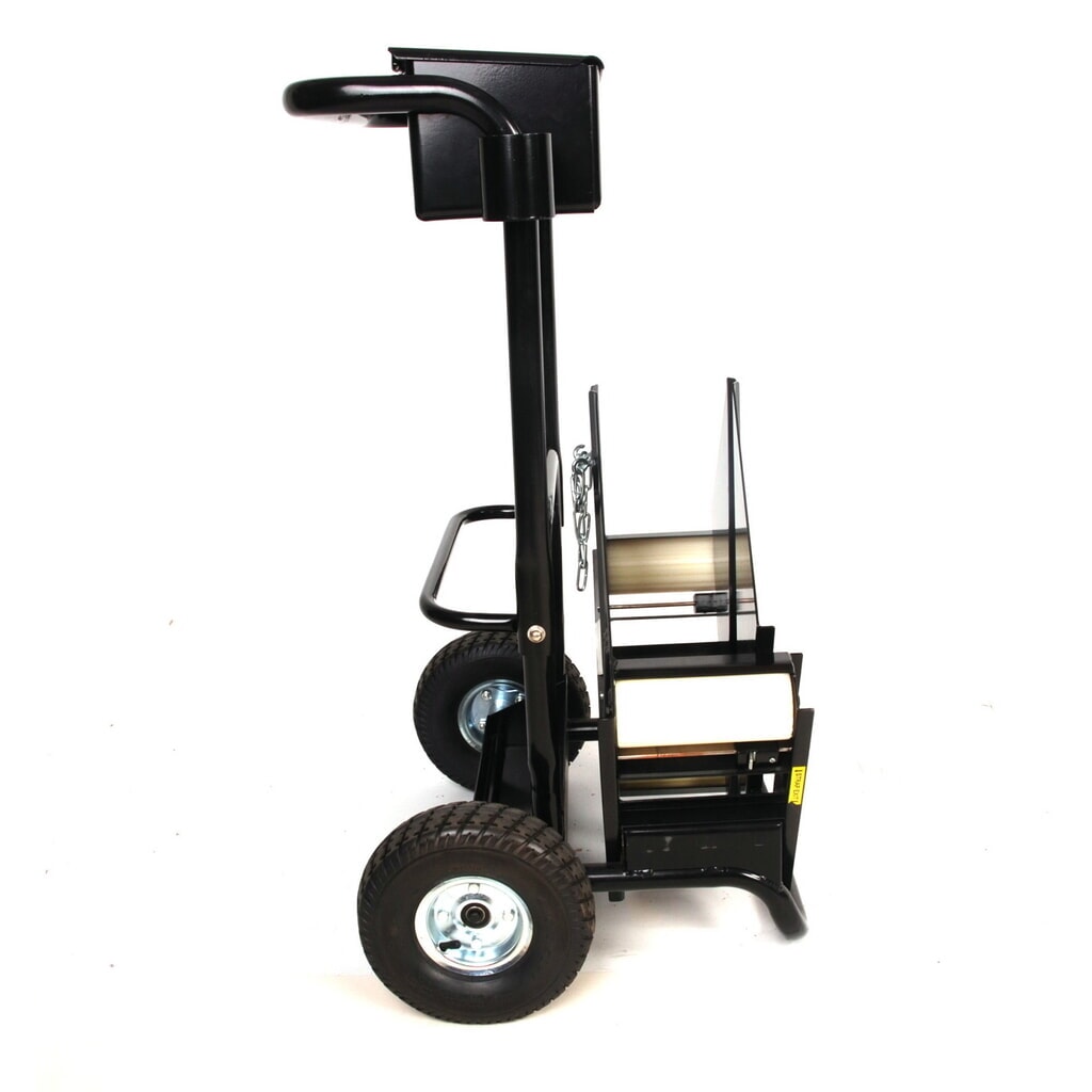Abrollwagen Strapeasy, für PP, PET und Stahlband, bis 406 mm Kerndurchmesser Produktabbildung Nr. 2: Abrollwagen Strapeasy, für PP, PET und Stahlband, bis 406 mm Kerndurchmesser