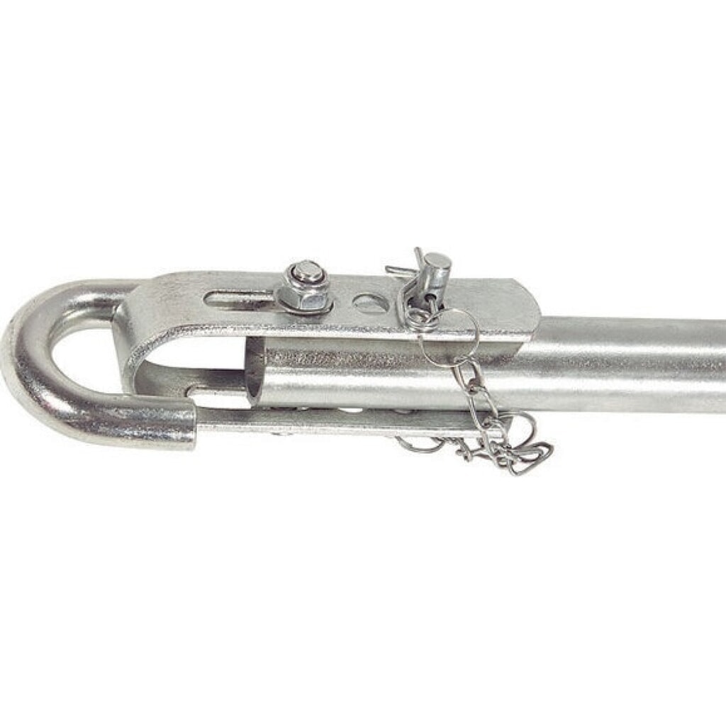 Abschleppstange, verzinkt, L1,8xB70xH55mm Produktabbildung Nr. 2: Abschleppstange, verzinkt, L1,8xB70xH55mm
