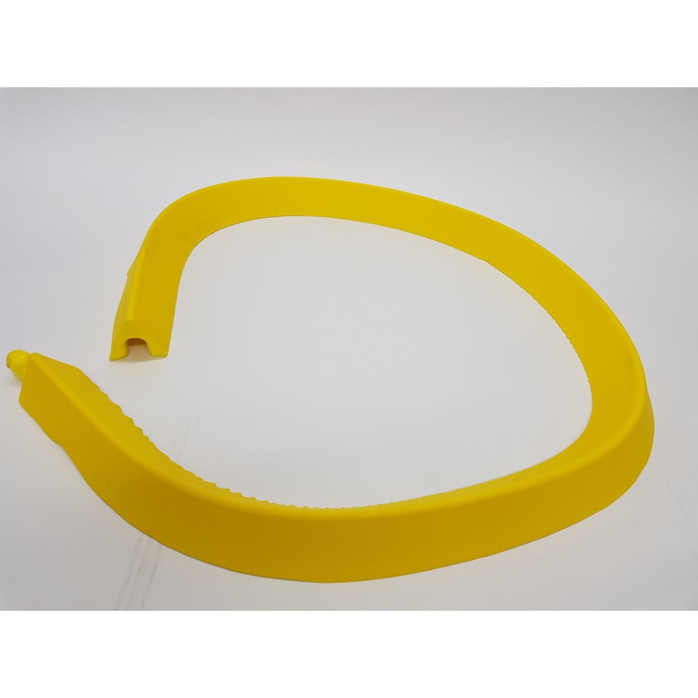 Produktabbildung Nr. 3: Absperrbarriere, wiederverwendbarer Kanalschutz, LxBxH 2.000 x 50 x 60 mm