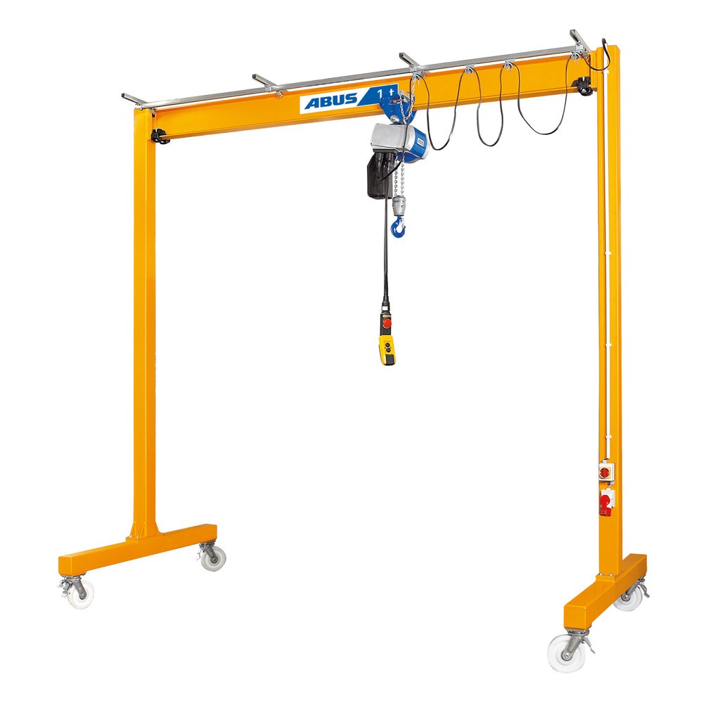 Illustration du produit: ABUS Portique léger LPK, mobile, largeur 4 m, hauteur 3 m, capacité de charge 500 kg