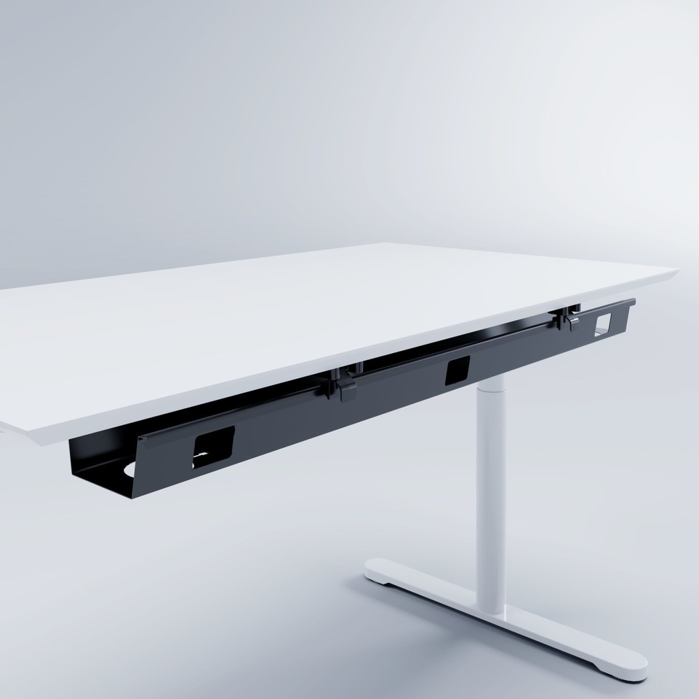 Produktabbildung Nr. 3: Actiforce Kabelwanne Click 1200 mm, silber