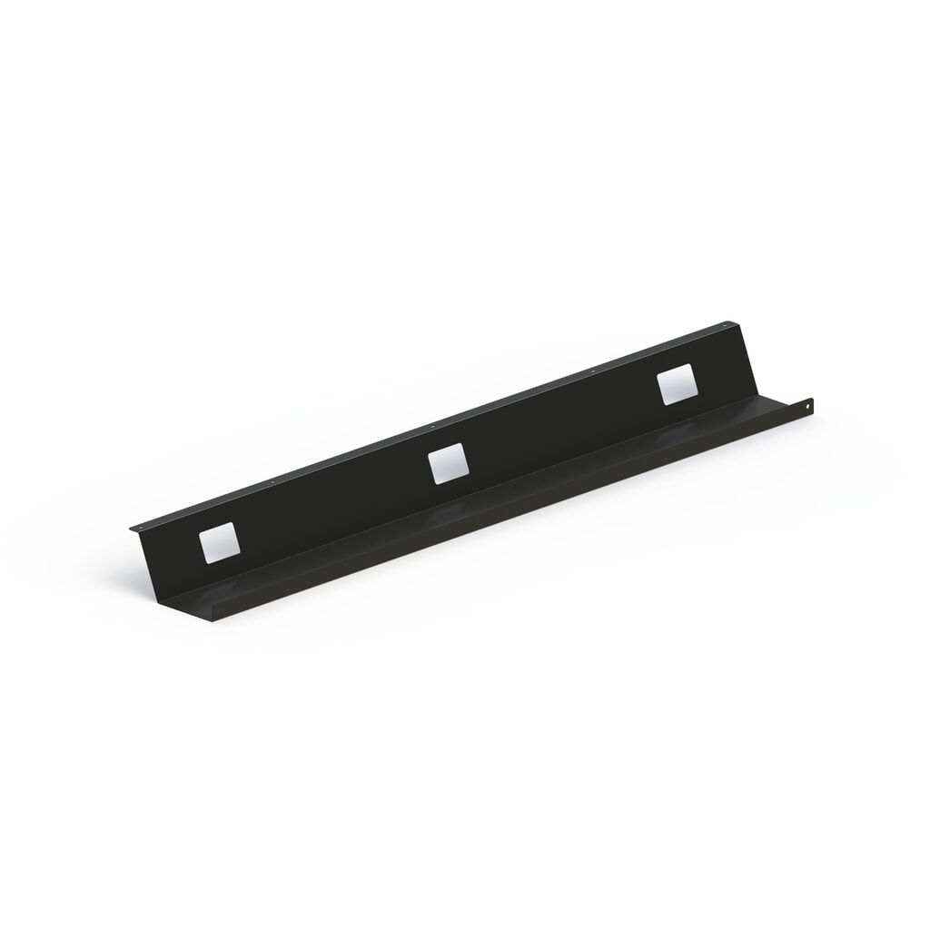 Produktabbildung: Actiforce Kabelwanne Fix, schwarz