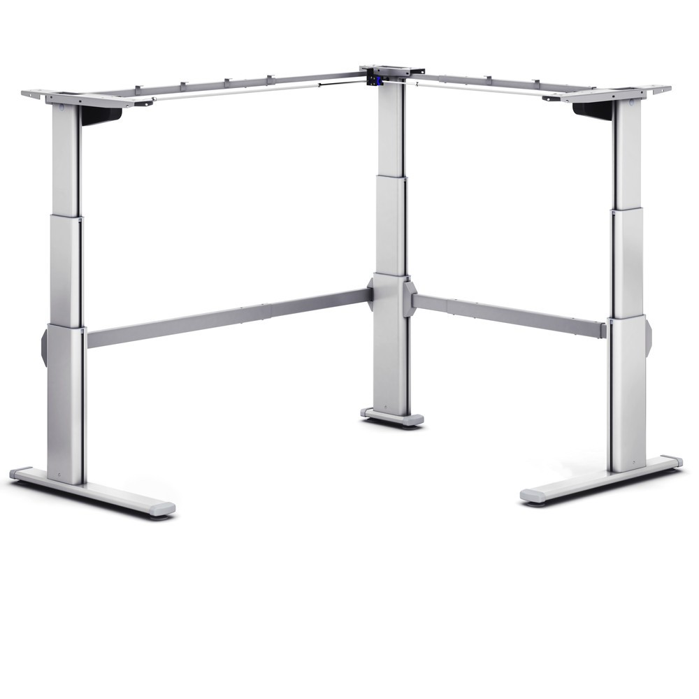 Produktabbildung: Actiforce Tischgestell Aluforce, elektrisch höhenverstellbar, Pro 250 M 90°, silber