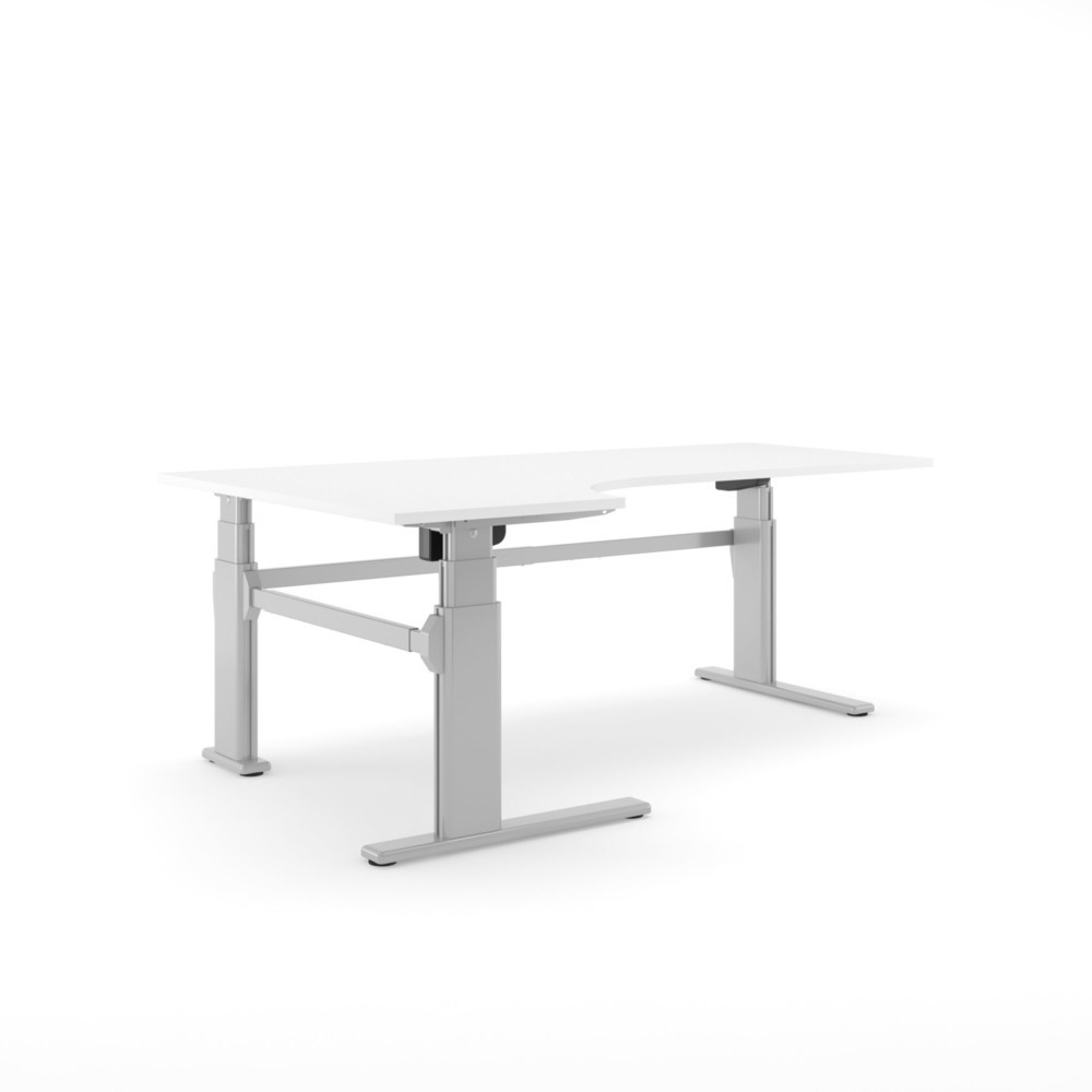 Produktabbildung Nr. 2: Actiforce Tischgestell Aluforce, elektrisch höhenverstellbar, Pro 250 M 90°, silber