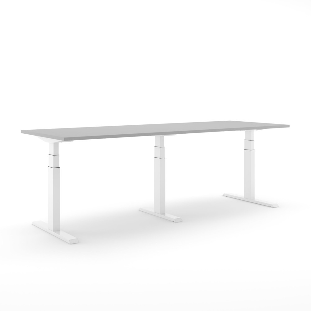 Produktabbildung Nr. 3: Actiforce Tischgestell Steelforce Konferenz Pro 675 SLS, elektrisch höhenverstellbar, weiß