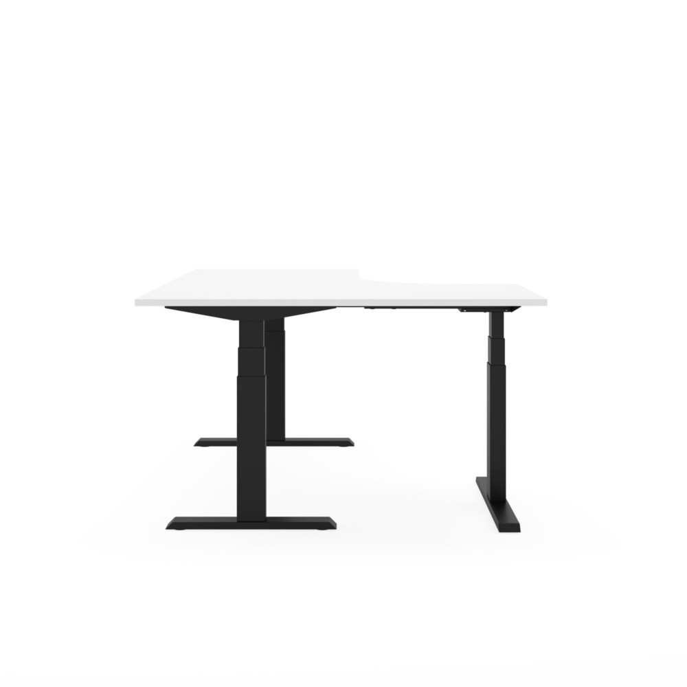 Produktabbildung Nr. 2: Actiforce Winkel-Tischgestell Steelforce, elektrisch höhenverstellbar, Pro 671 SLS 90°, schwarz