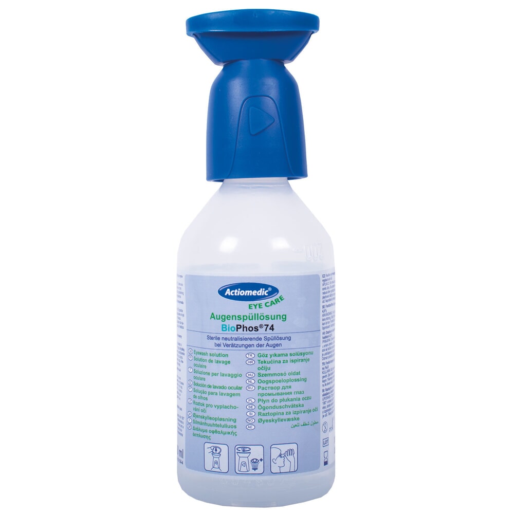 Produktabbildung: ACTIOMEDIC® Augenspülflasche BioPhos®74, 250 ml
