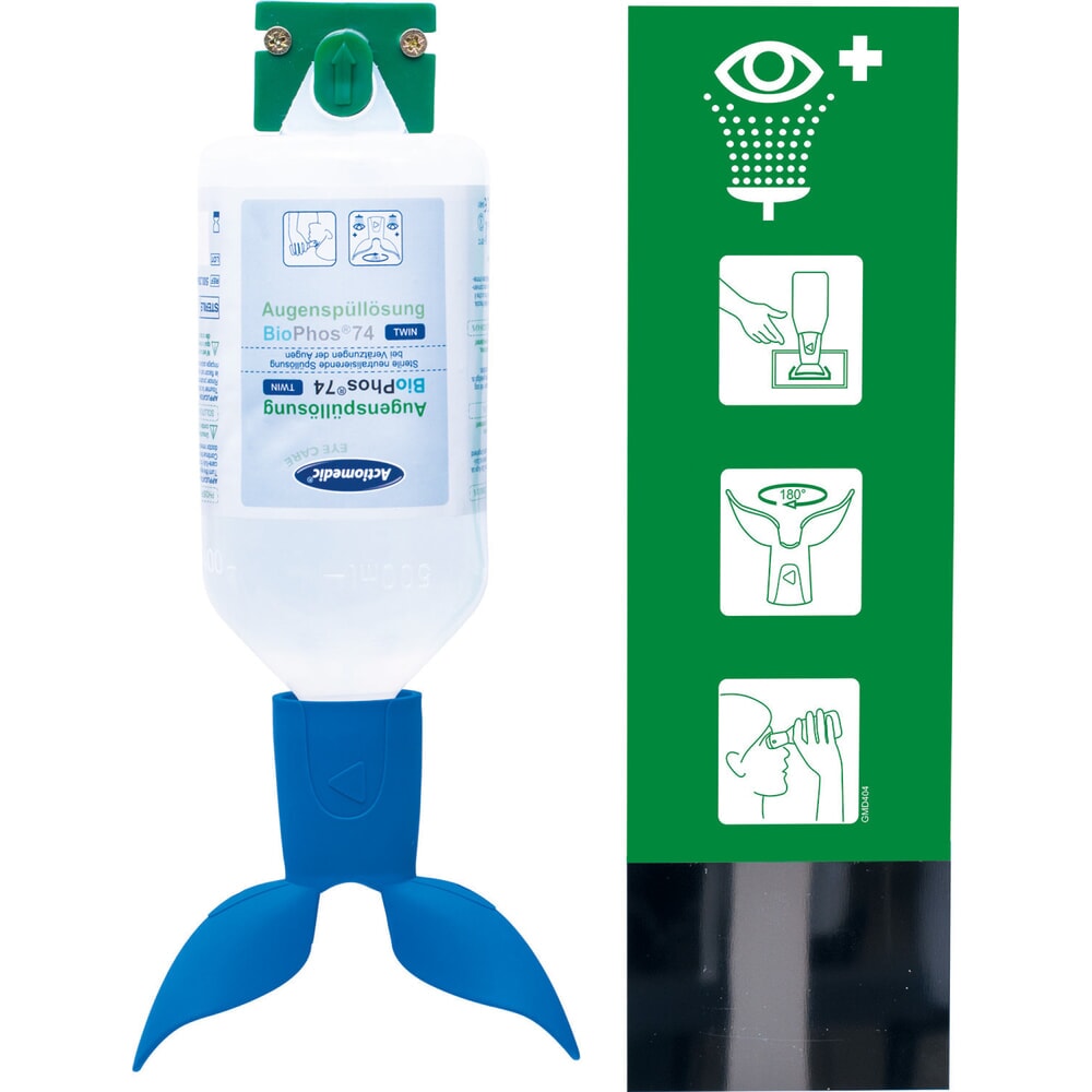 Produktabbildung: ACTIOMEDIC® Augenspülstation EYE CARE TWIN Single II
