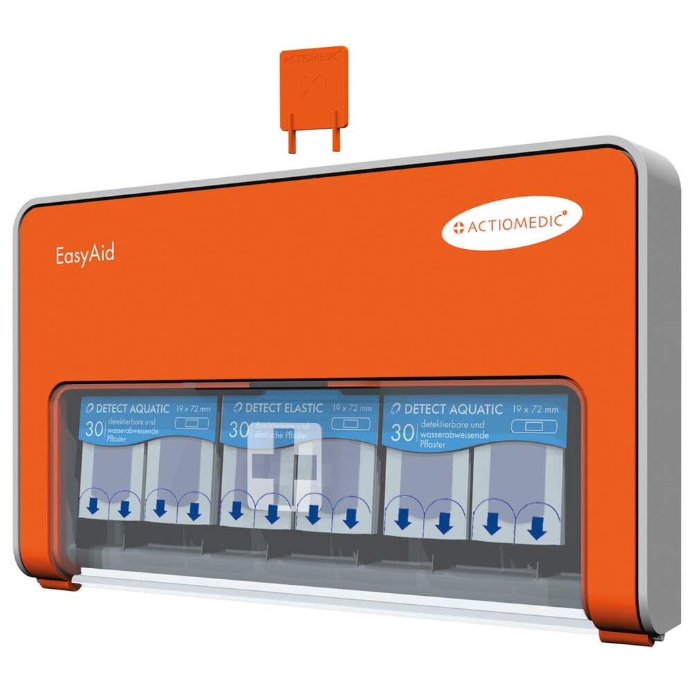 Produktabbildung Nr. 3: ACTIOMEDIC® EasyAid Pflasterspender DETECT-Grundausstattung, inkl. 90 Pflasterstrips
