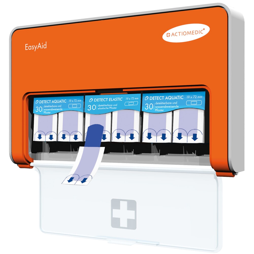 Produktabbildung Nr. 4: ACTIOMEDIC® EasyAid Pflasterspender DETECT-Grundausstattung, inkl. 90 Pflasterstrips