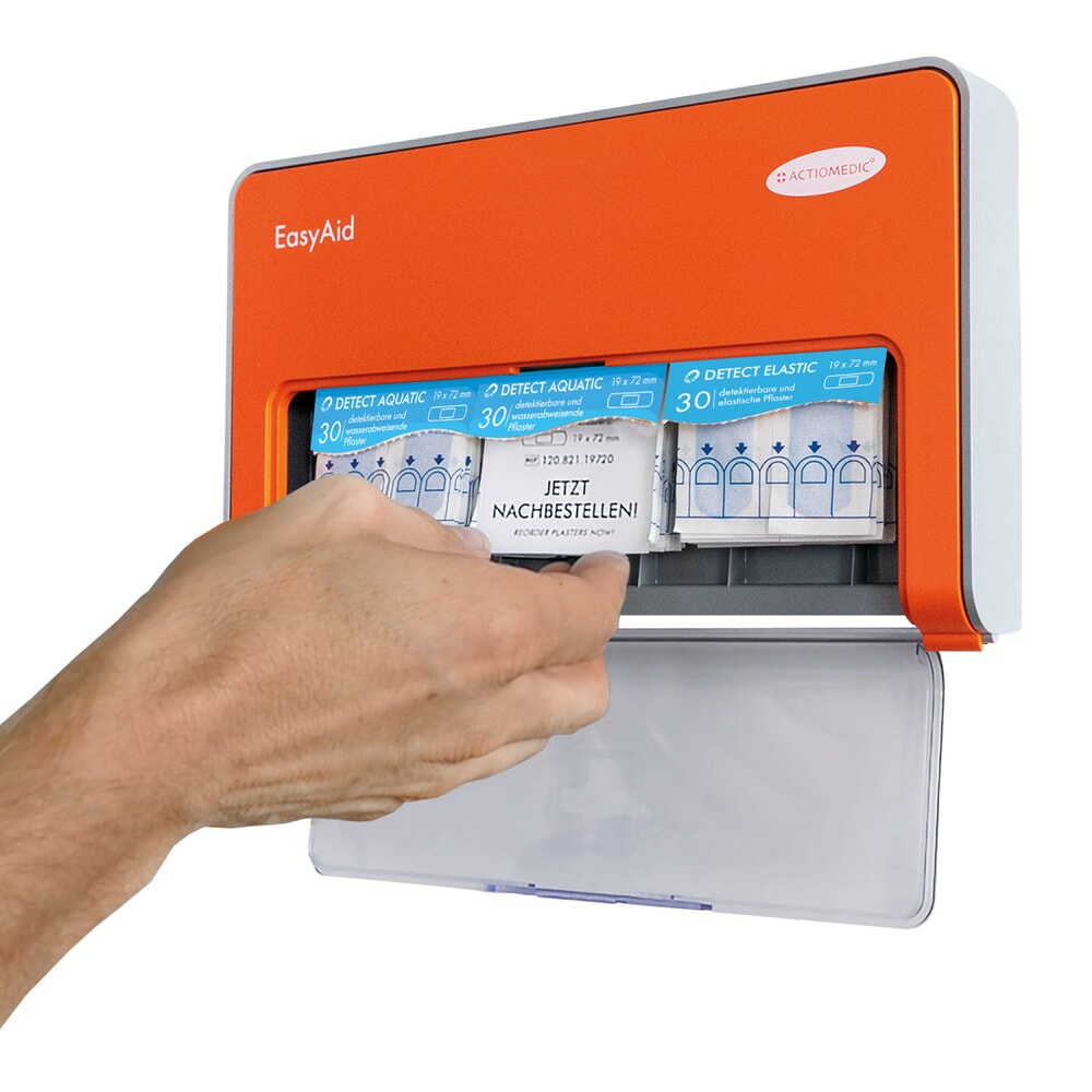 Produktabbildung Nr. 7: ACTIOMEDIC® EasyAid Pflasterspender DETECT-Grundausstattung, inkl. 90 Pflasterstrips
