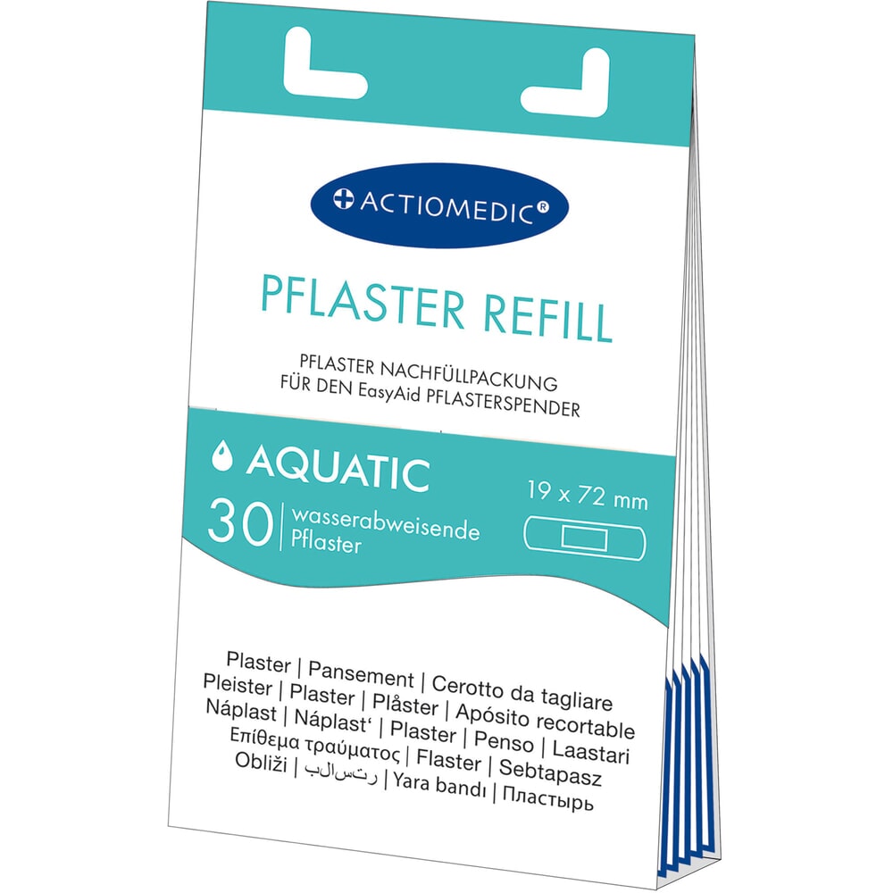 Produktabbildung: ACTIOMEDIC® EasyAid Refill Pflaster AQUATIC, 30 Stk.