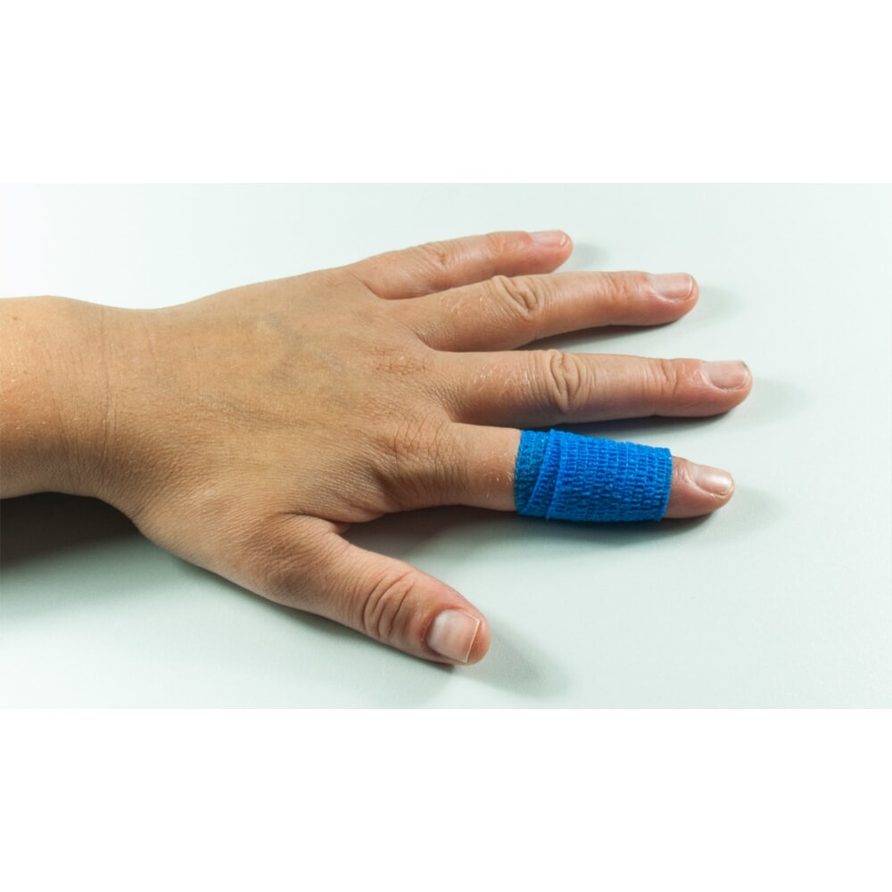 Produktabbildung Nr. 3: ACTIOMEDIC® Schnellverband AQUATIC, 3 cm x 7 m, blau