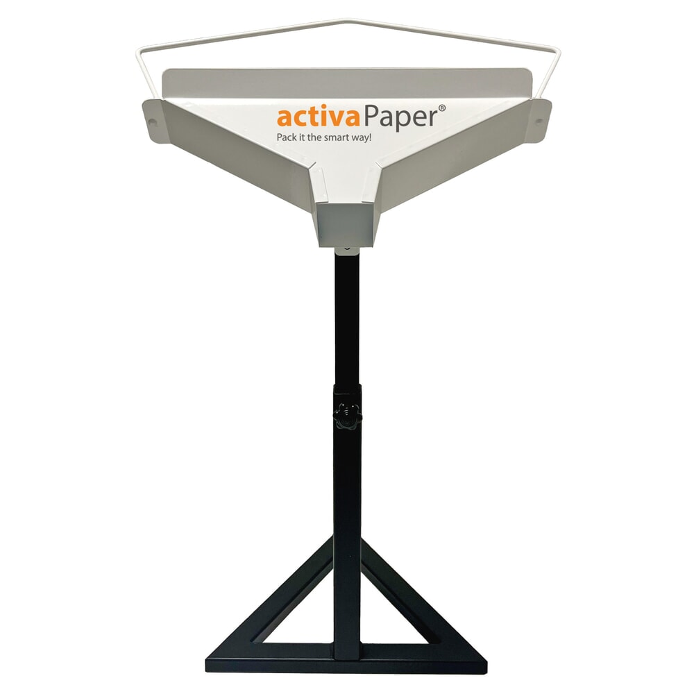 Produktabbildung Nr. 2: activaPaper® Papierpolstermaschine PA1000 für kleine Verpackungsmengen, manuell, Tischgerät, Faltpack von 50g² bis 70g²
