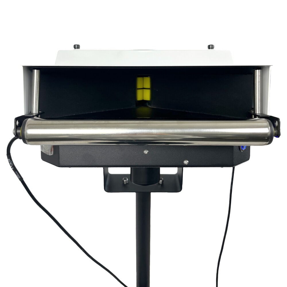 Produktabbildung Nr. 10: activaPaper® Papierpolstermaschine PA4000 für effiziente Serienverpackung, elektrisch, Pedal/Display, fahrbares Kreuz-Gestell, Faltpack von 50g² bis 70g²/Rolle bis 70g²