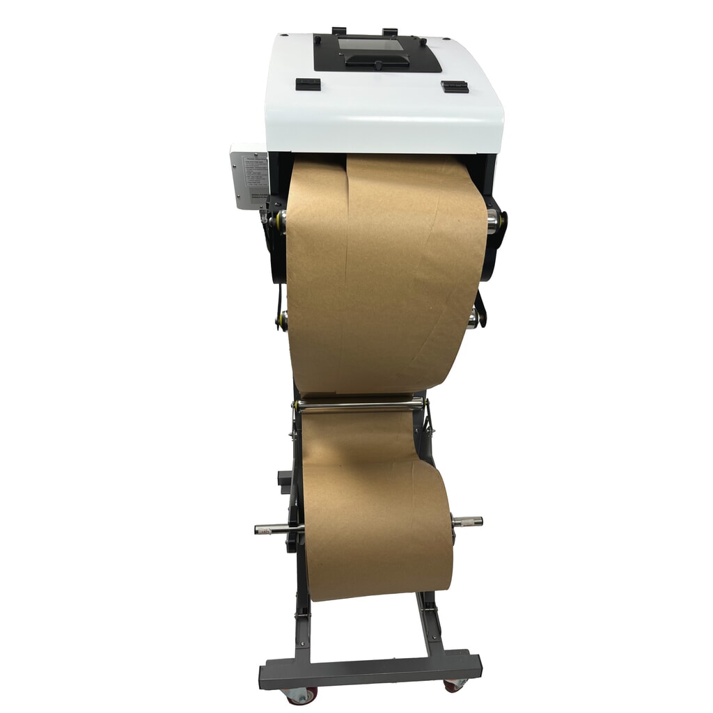 activaPaper® Papierpolstermaschine PA5000 für wechselnde Verpackungssituationen, elektrisch, Pedal/Touchscreen, Menge und Länge variabel einstellbar, Rolle von 70g² bis 120g² Produktabbildung Nr. 6: activaPaper® Papierpolstermaschine PA5000 für wechselnde Verpackungssituationen, elektrisch, Pedal/Touchscreen, Menge und Länge variabel einstellbar, Rolle von 70g² bis 120g²