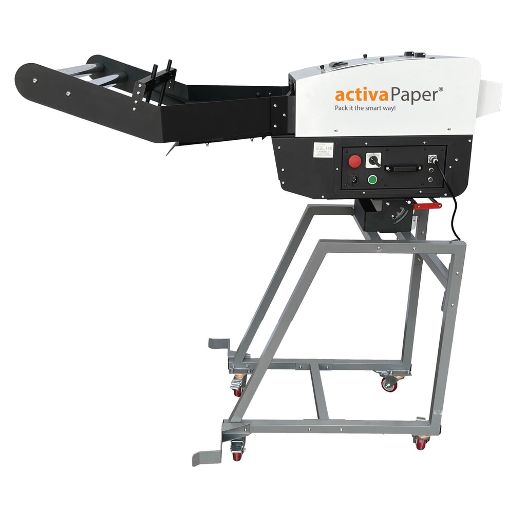 Produktabbildung Nr. 6: activaPaper® Papierpolstermaschine PA6000 für Serienverpackung und große Verpackungsmengen, elektrisch, Pedal/Touchscreen, Dauerbetrieb möglich, Palette bis 90g²/Faltpack 70g/m²