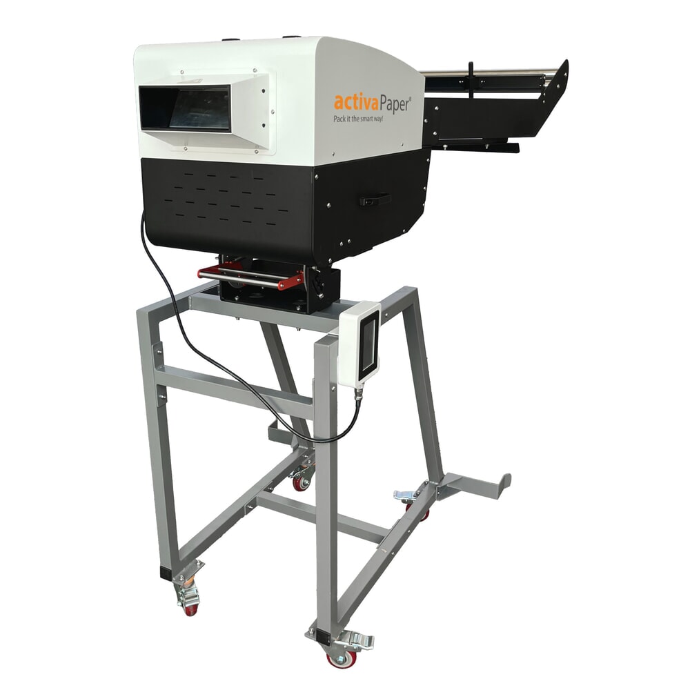 Produktabbildung Nr. 7: activaPaper® Papierpolstermaschine PA6000 für Serienverpackung und große Verpackungsmengen, elektrisch, Pedal/Touchscreen, Dauerbetrieb möglich, Palette bis 90g²/Faltpack 70g/m²