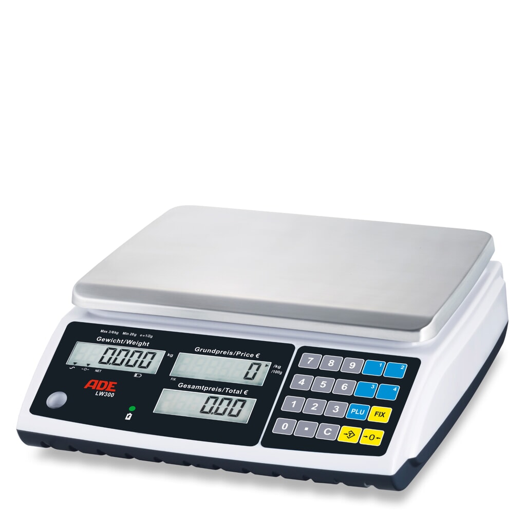 ADE Ladenwaage LW300-30e, geeicht Produktabbildung Nr. 1: ADE Ladenwaage LW300-30e, geeicht