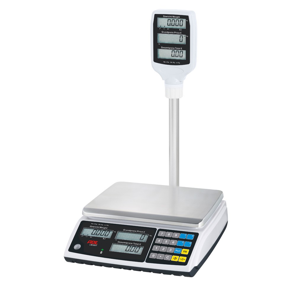 Produktabbildung Nr. 1: ADE Ladenwaage LW300T-30e, geeicht