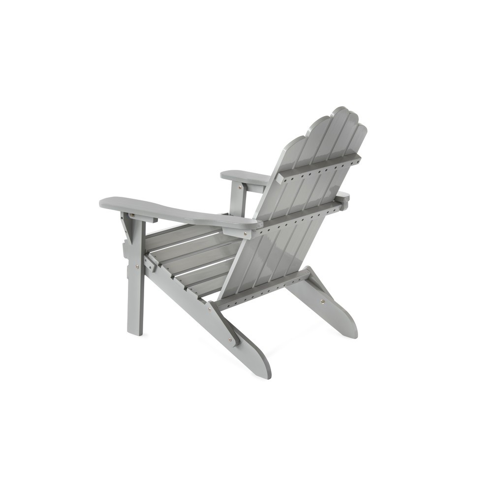 Produktabbildung Nr. 2: Adirondack Gartenstuhl "Ben", hellgrau