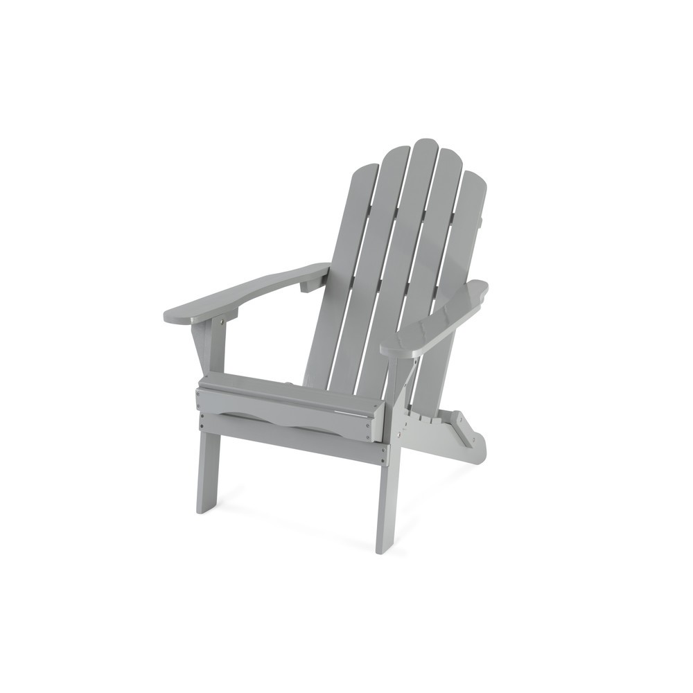 Produktabbildung Nr. 3: Adirondack Gartenstuhl "Ben", hellgrau