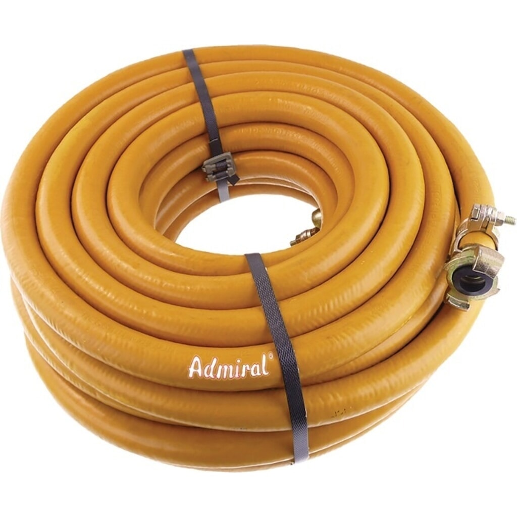 ADMIRAL Pressluftset Admi®Press 60, Länge 20 m, Innen-Ø 19 mm Außen-Ø 31 mm, gelb Produktabbildung: ADMIRAL Pressluftset Admi®Press 60, Länge 20 m, Innen-Ø 19 mm Außen-Ø 31 mm, gelb