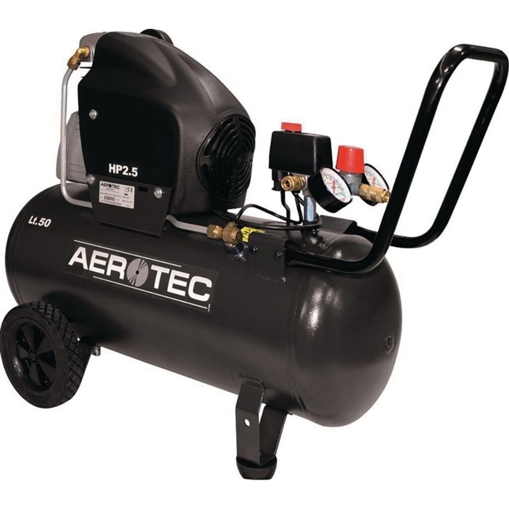 AEROTEC Kompressor Aerotec 310-50 FC, 1,8 kW 230 V50 Hz, 280 l/min 10 bar, 50 l Produktabbildung: AEROTEC Kompressor Aerotec 310-50 FC, 1,8 kW 230 V50 Hz, 280 l/min 10 bar, 50 l