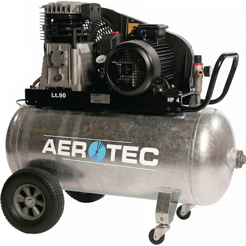 AEROTEC Kompressor Aerotec 600-90 Z verzinkt, 600 l/min 10 bar, 3 kW 400 V50 Hz Produktabbildung: AEROTEC Kompressor Aerotec 600-90 Z verzinkt, 600 l/min 10 bar, 3 kW 400 V50 Hz