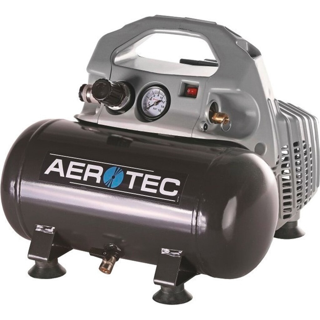 AEROTEC Kompressor Airliner Silent 70l/min 0,3 kW 6l AEROTEC Produktabbildung: AEROTEC Kompressor Airliner Silent 70l/min 0,3 kW 6l AEROTEC