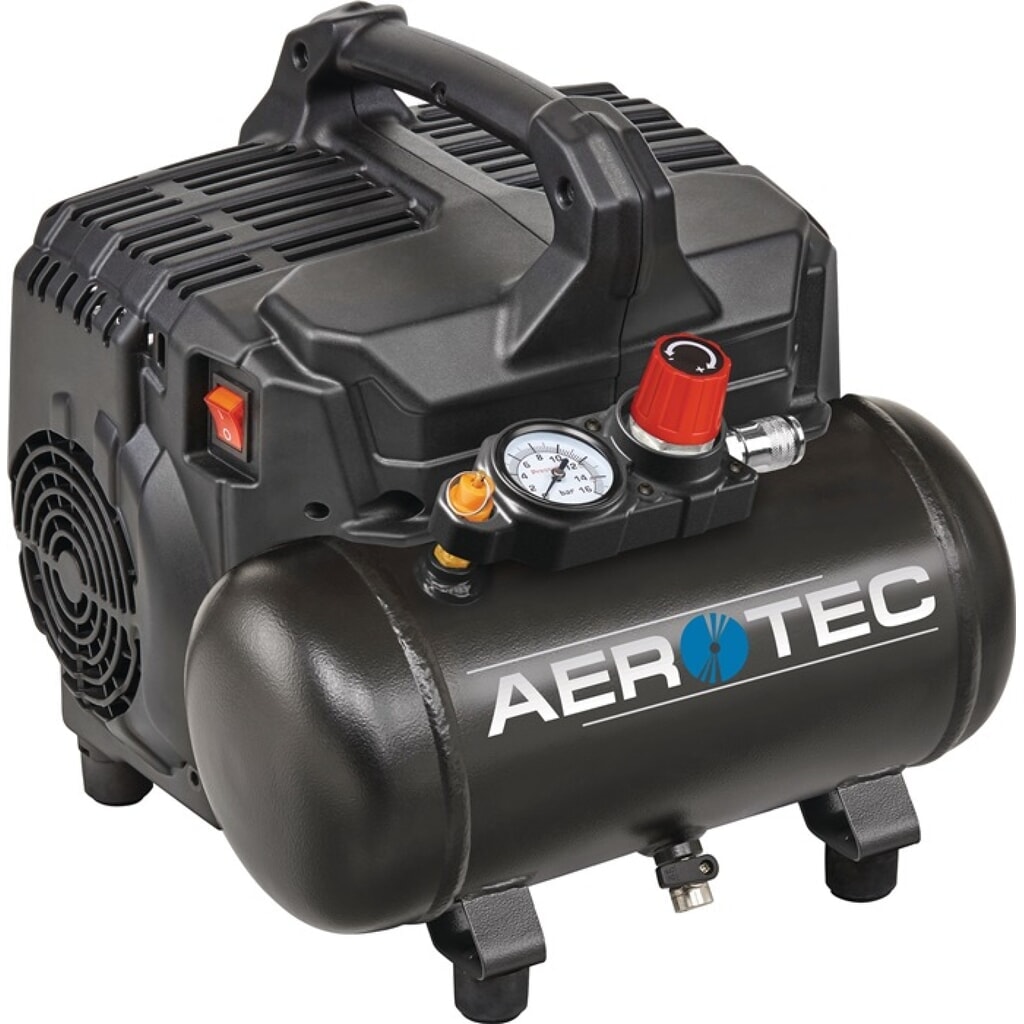AEROTEC Kompressor Supersil 6 105l/min 0,75 kW 6l AEROTEC Produktabbildung: AEROTEC Kompressor Supersil 6 105l/min 0,75 kW 6l AEROTEC
