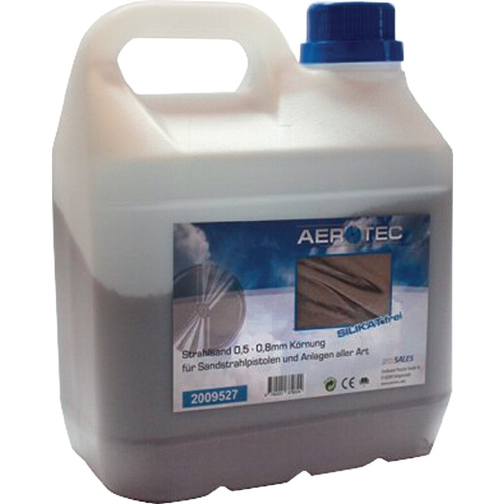 AEROTEC Strahlsand 0,5-0,8mm Produktabbildung: AEROTEC Strahlsand 0,5-0,8mm