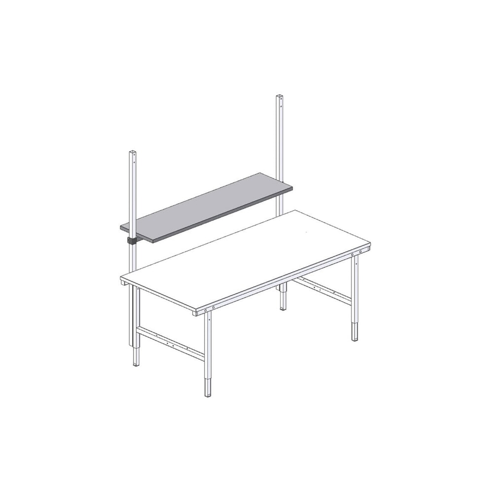 Productafbeelding nr. 2: Plank voor Rocholz paktafelsysteem, hout, hxbxd 30 x 1600 x 400 mm