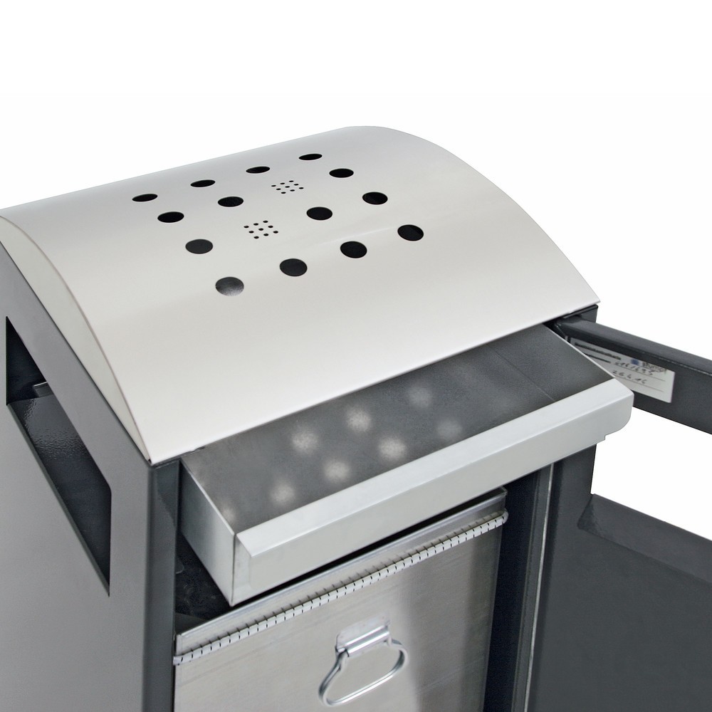 Productafbeelding nr. 3: Afvalbak met asbak Stumpf®, 40 l