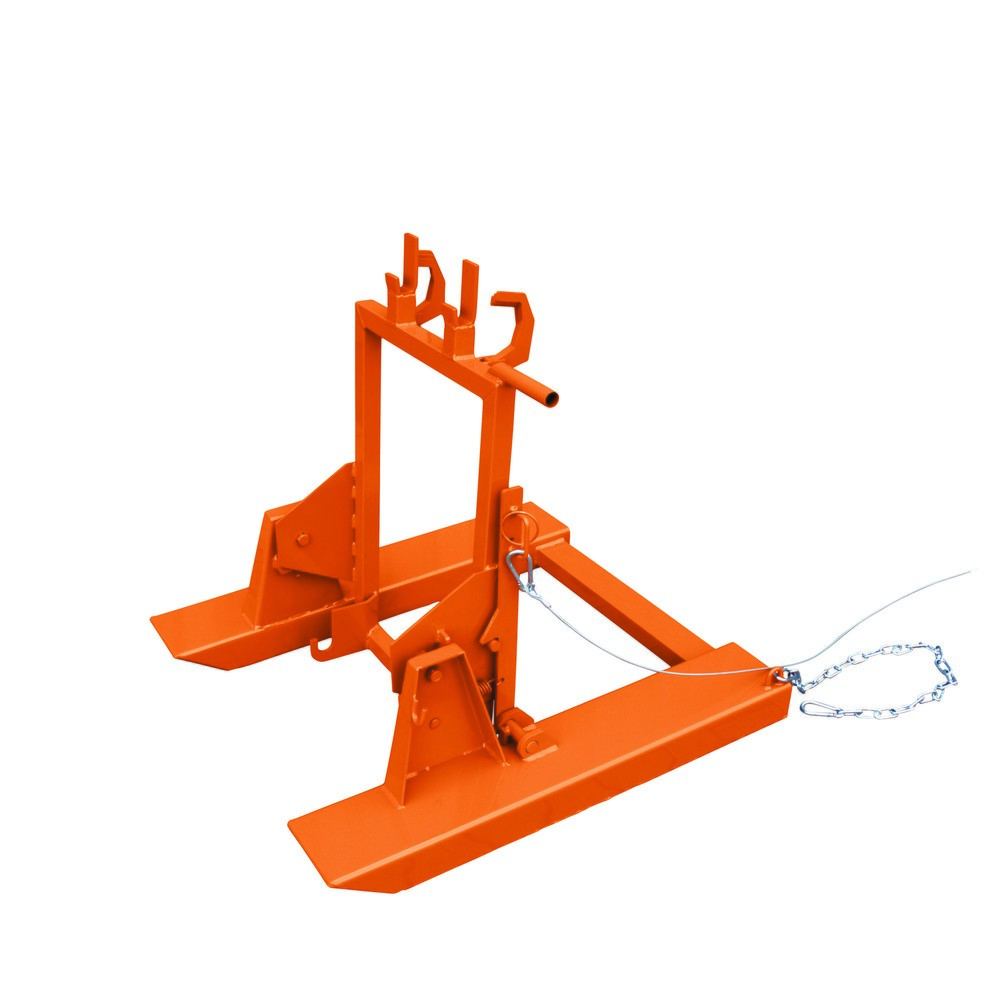 Productafbeelding nr. 1: Afvalbakkieper Eichinger® voor huishoudelijke afvalbakken, 600 kg, afvalbak van 80 of 120 liter zuiver oranje