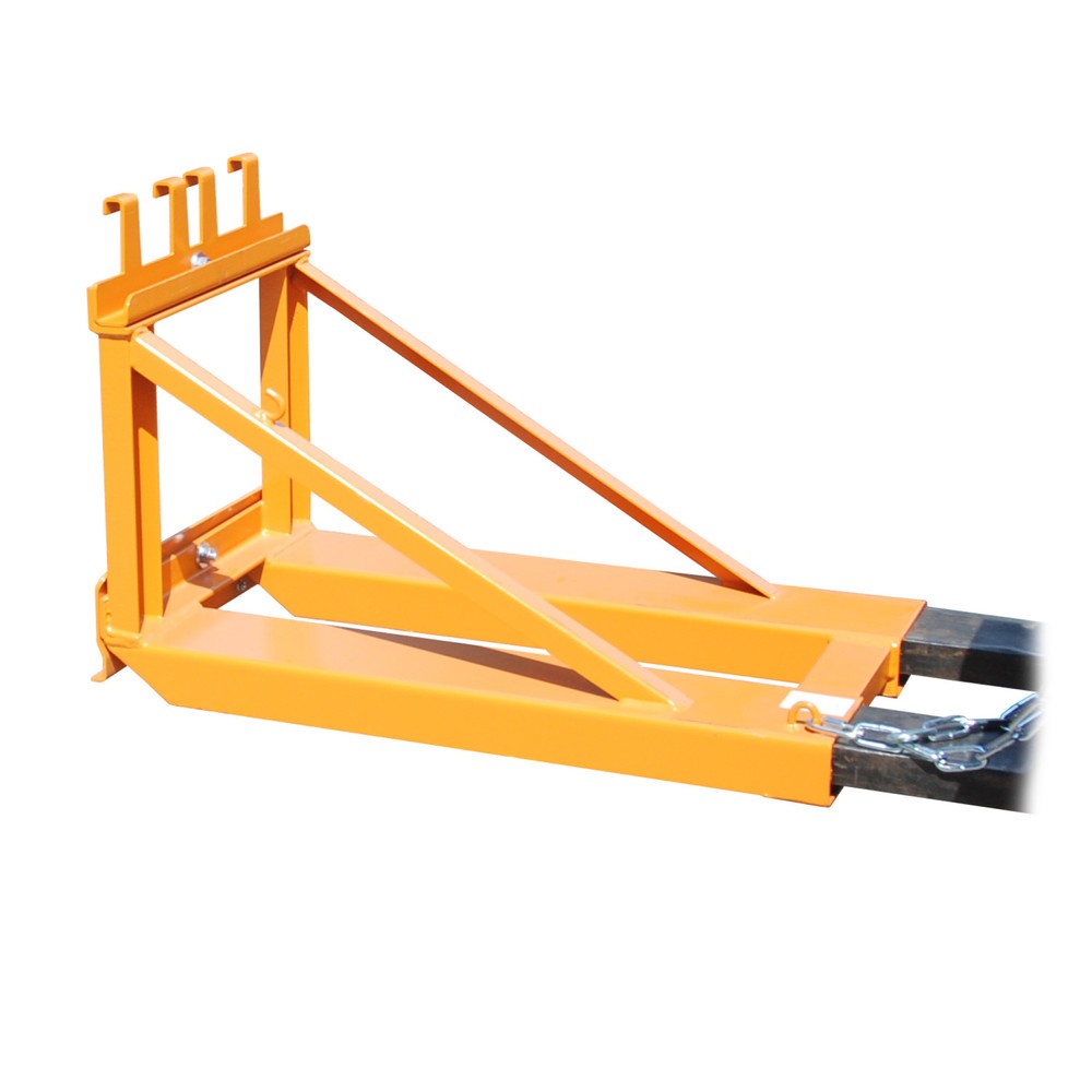 Product afbeelding: Afvalcontainer-heffer Bauer® MH-I, gelakt, geeloranje