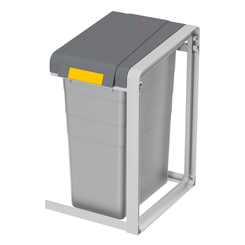 Productafbeelding nr. 1: Hailo afvalscheidingsbak ProfiLine Öko XL, 38 liter, uitbreidingsmodule, mat