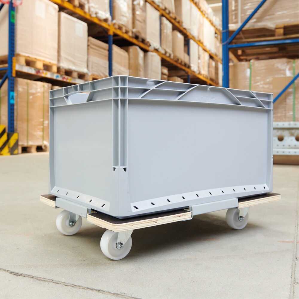 N° de l'image du produit 8 : WAGNER Aide au transport MAXIGRIP pour EUROBOX 64 x 44 x 11 cm, capacité de charge 250 kg
