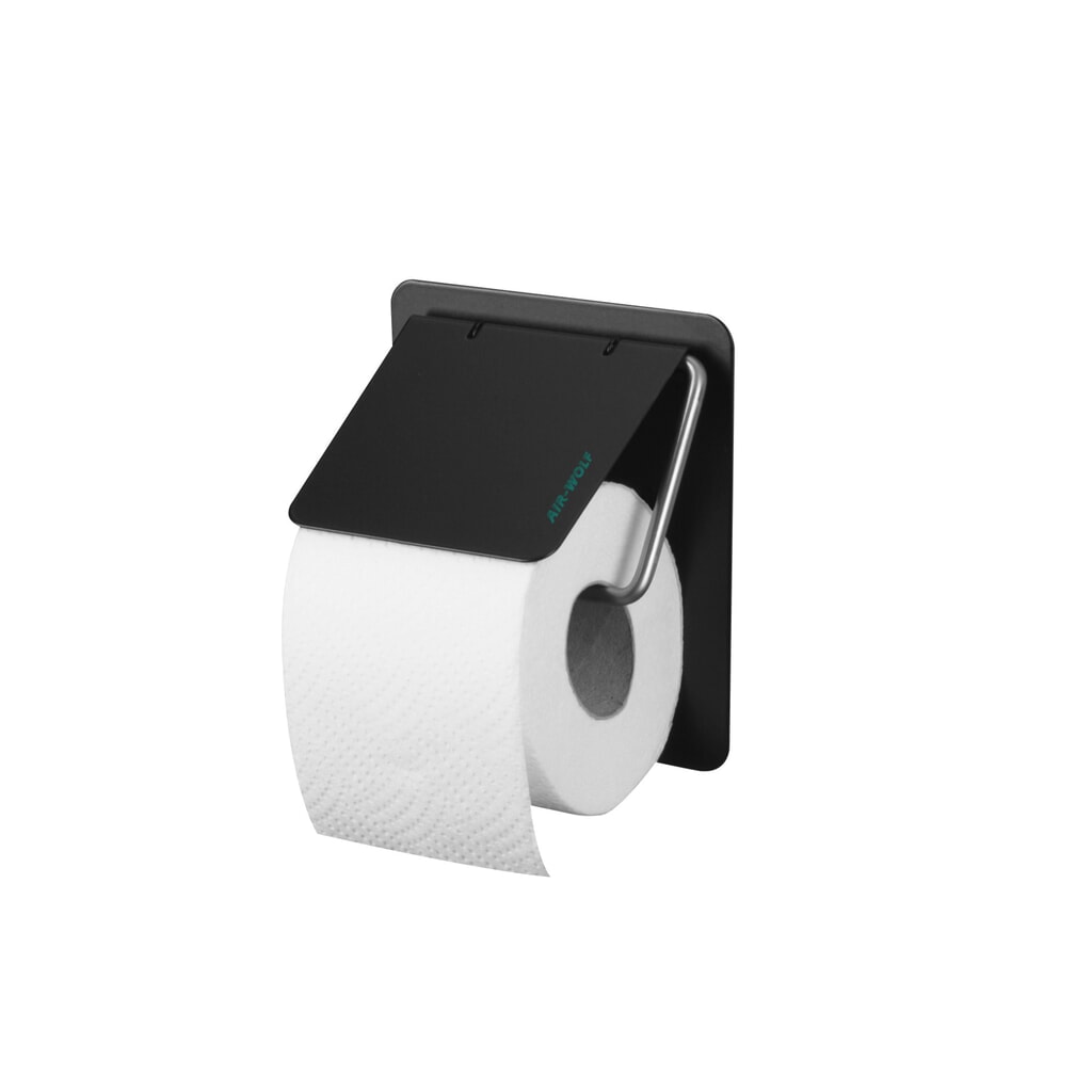 Produktabbildung: Air-Wolf Papierhalter Schwarz