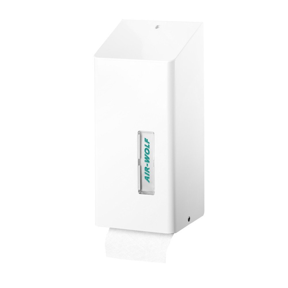 Produktabbildung: Air-Wolf WC-Papierspender für Einzelblätter Weiß