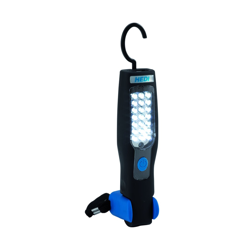HEDI Akku-Handleuchte Komfort mit 21 LED Produktabbildung: HEDI Akku-Handleuchte Komfort mit 21 LED