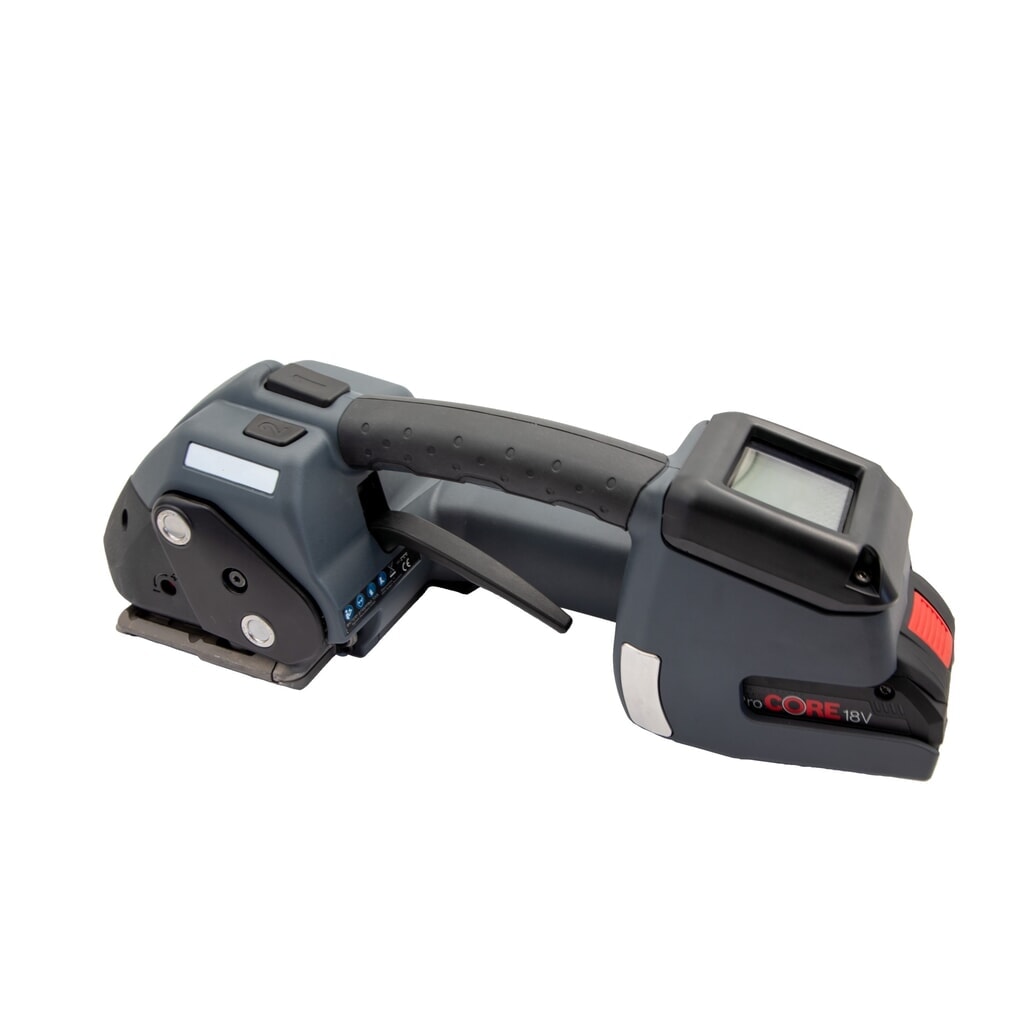 Akku-Stahlbandumreifungsgerät BW-ST, hülsenlos, 13,16 o. 19 mm Produktabbildung: Akku-Stahlbandumreifungsgerät BW-ST, hülsenlos, 13,16 o. 19 mm