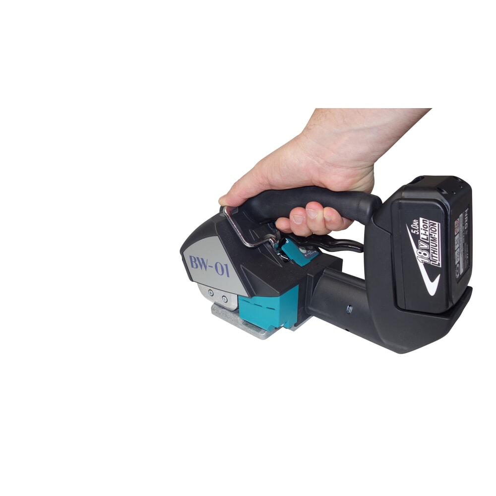 Produktabbildung Nr. 6: Akku-Umreifungsgerät BW-01 Plus, halbautomatisch, für PP- und PET-Band, Bandbreite 12-16 mm