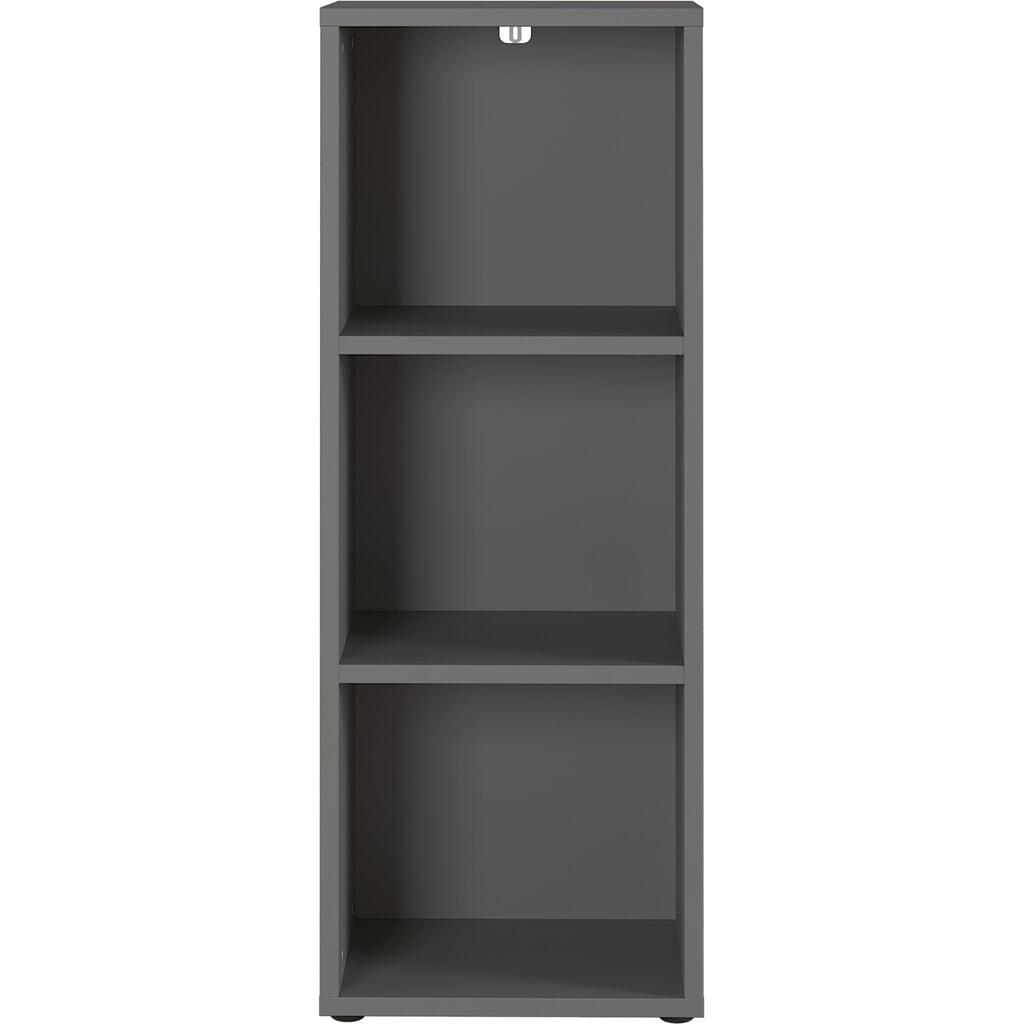 Aktenregal AGENDA, 3 Fächer, Höhe 1.200 mm, Breite 450 mm, Graphit Produktabbildung Nr. 2: Aktenregal AGENDA, 3 Fächer, Höhe 1.200 mm, Breite 450 mm, Graphit