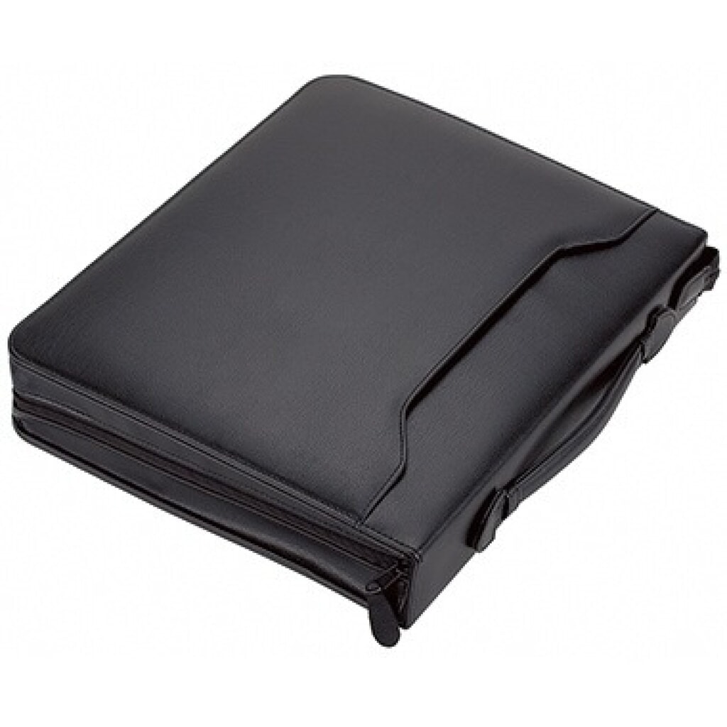 Alassio Schreibmappe BERGAMO 31506 37x31x6,5cm Lederimitat schwarz Produktabbildung: Alassio Schreibmappe BERGAMO 31506 37x31x6,5cm Lederimitat schwarz