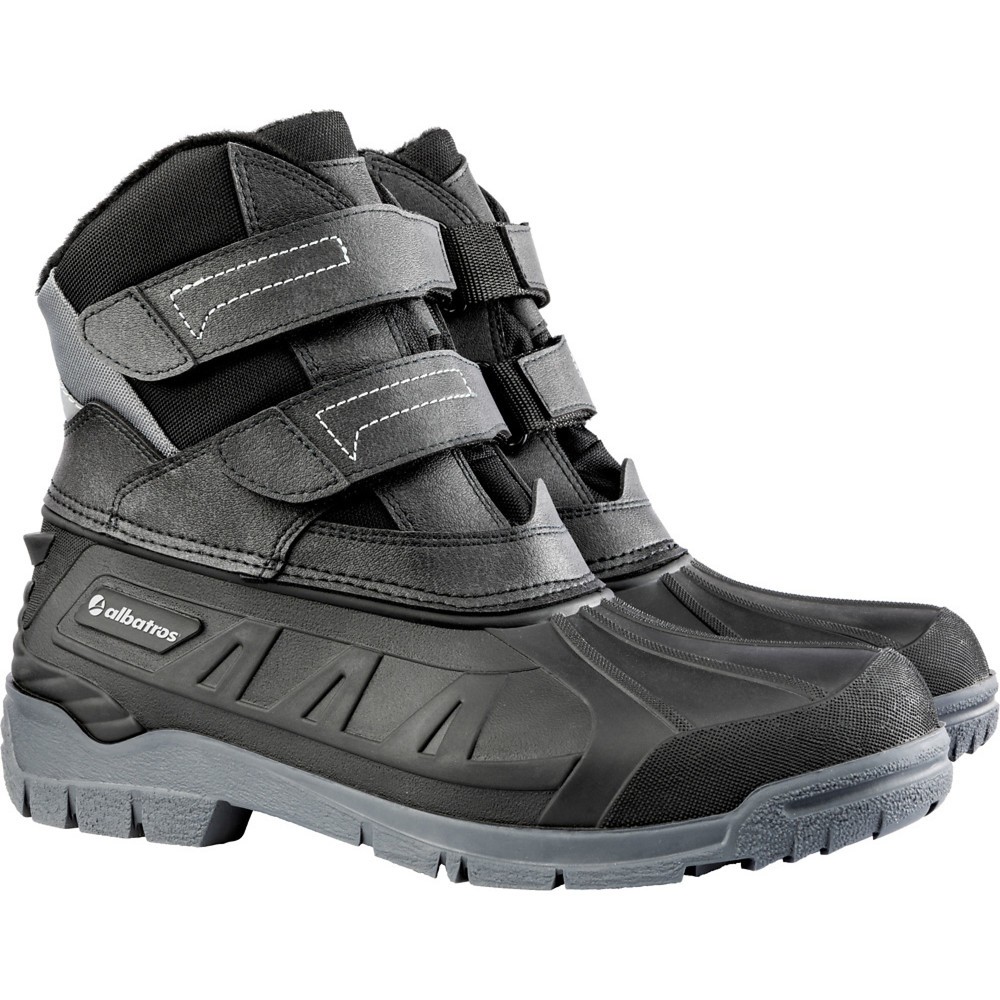 Produktabbildung: albatros Klettstiefel ONTARIO, gefüttert, schwarz, Größe 36