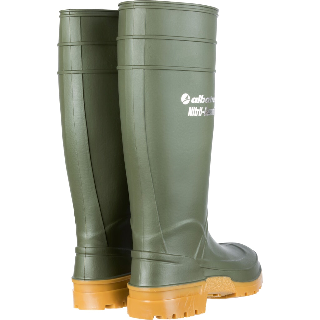 albatros GUARDIAN HIGH GREEN Nitrilgummistiefel Größe 41, grün Produktabbildung Nr. 2: albatros GUARDIAN HIGH GREEN Nitrilgummistiefel Größe 41, grün