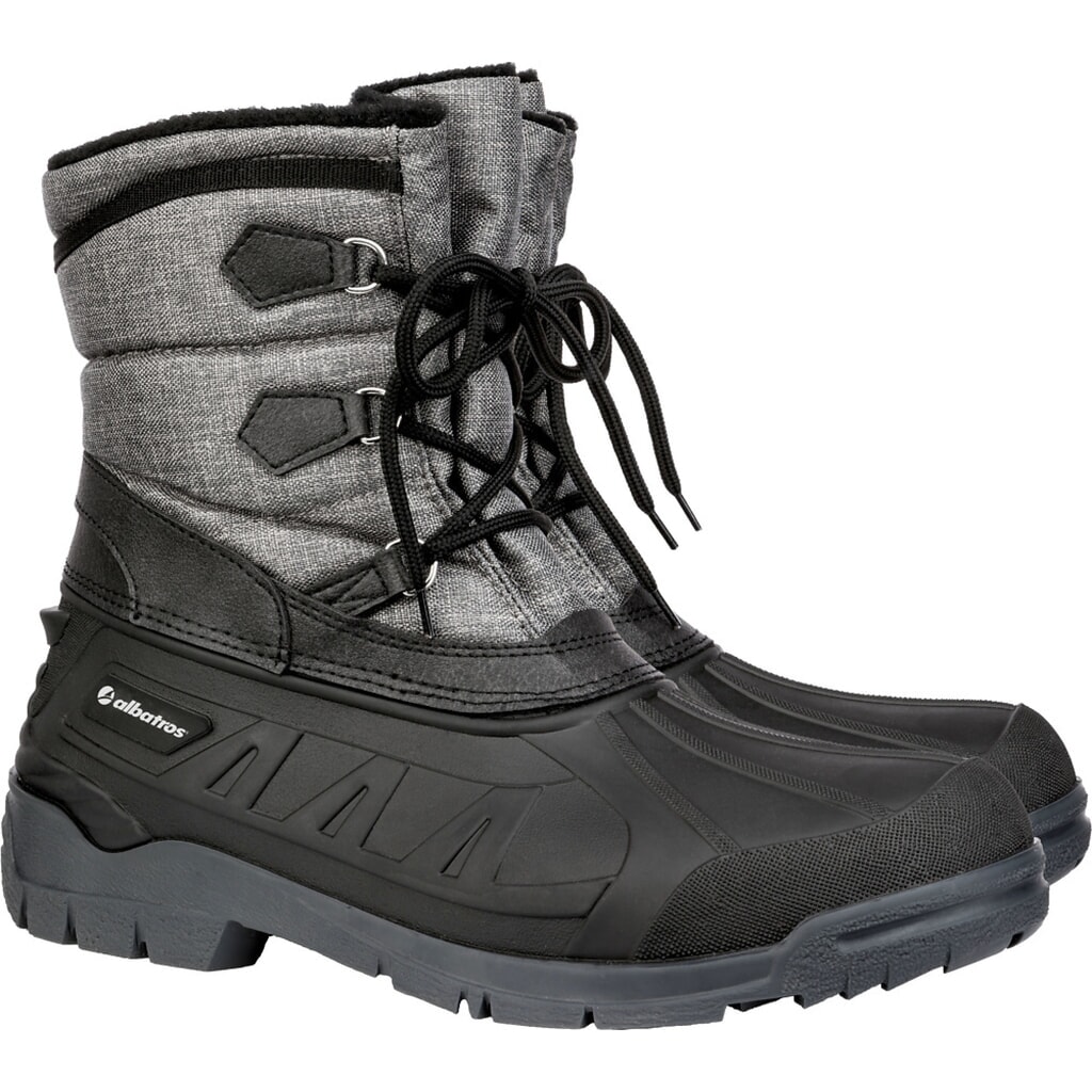 albatros Schnürstiefel TORONTO GREY