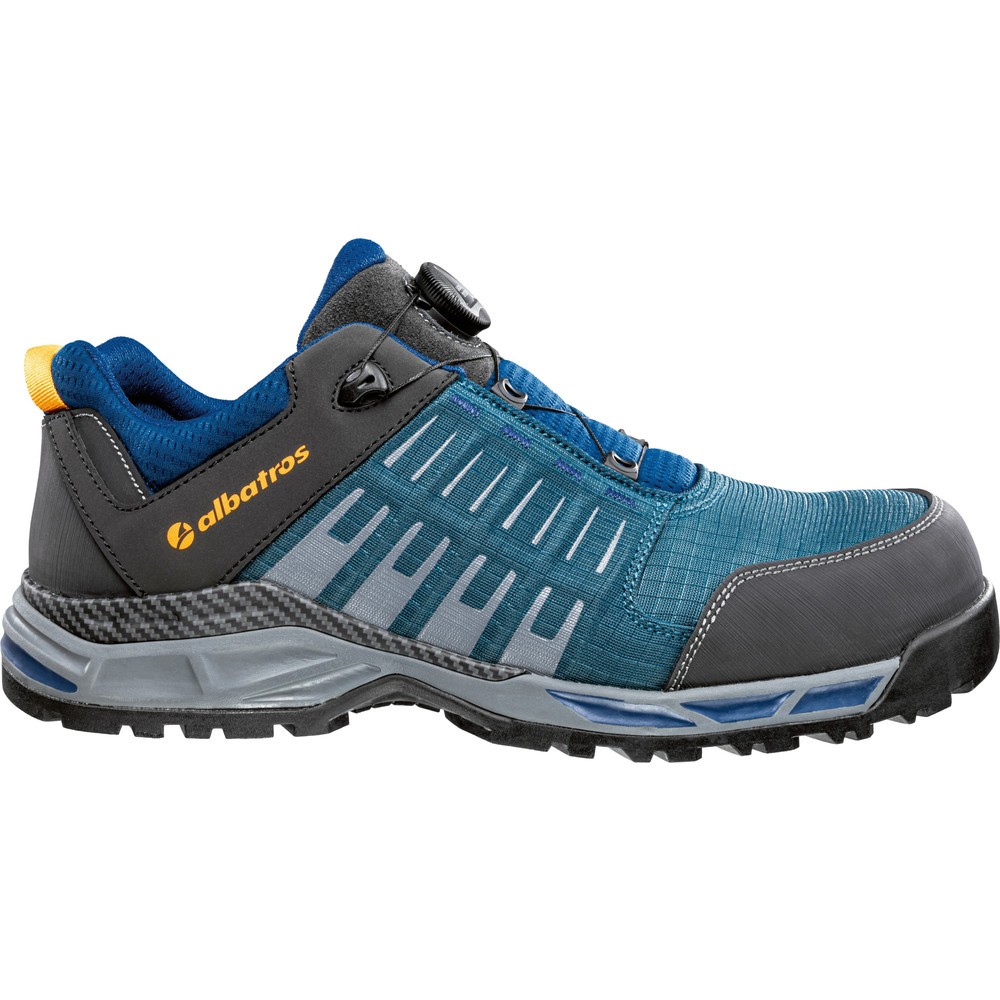 Produktabbildung: albatros Sicherheitshalbschuh ANTELAO QL LOW S3 ESD HRO SRC Größe 41, petrol