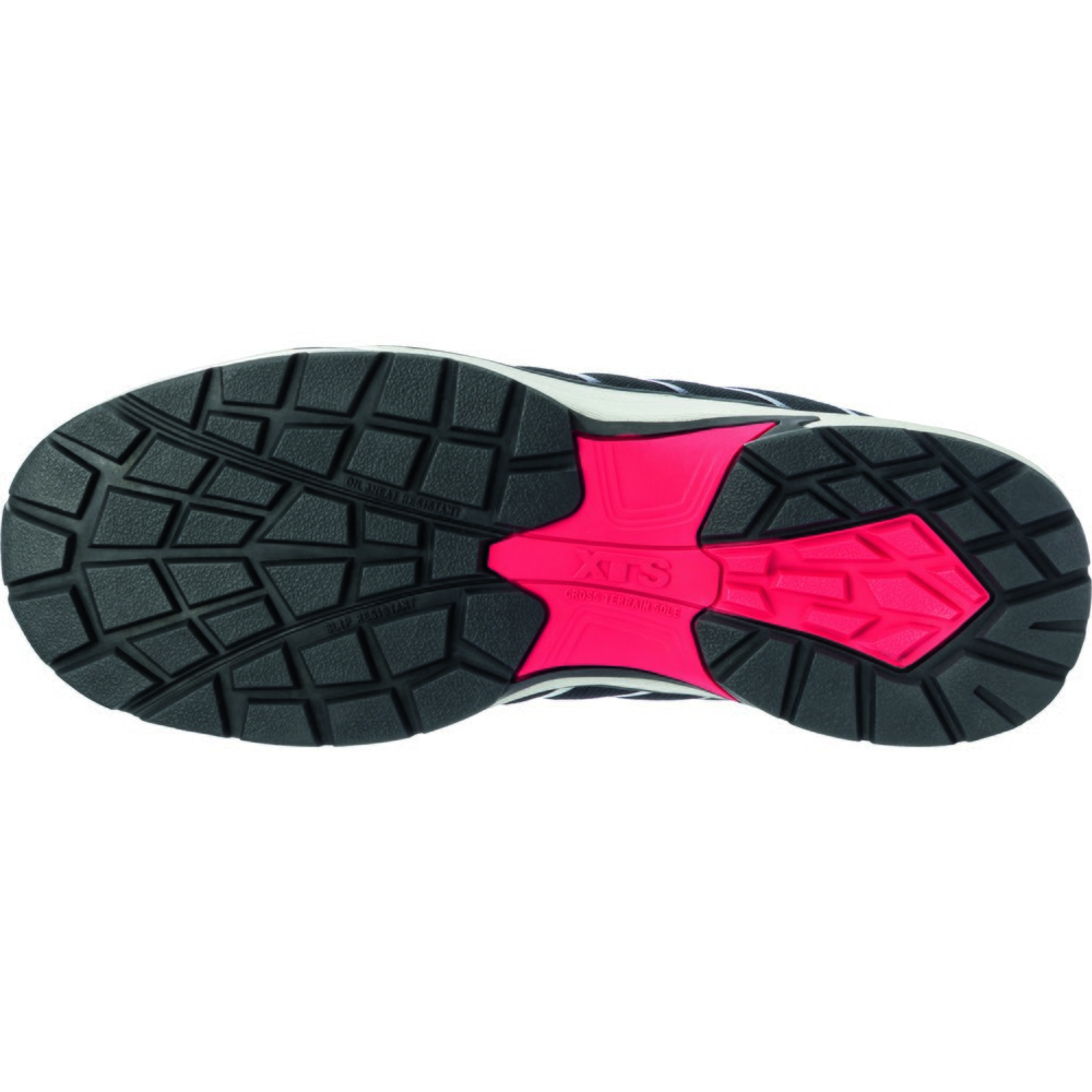 Produktabbildung Nr. 5: albatros Sicherheitshalbschuh TWIST RED WNS LOW S1P ESD HRO SRC Größe 41, schwarz/rot